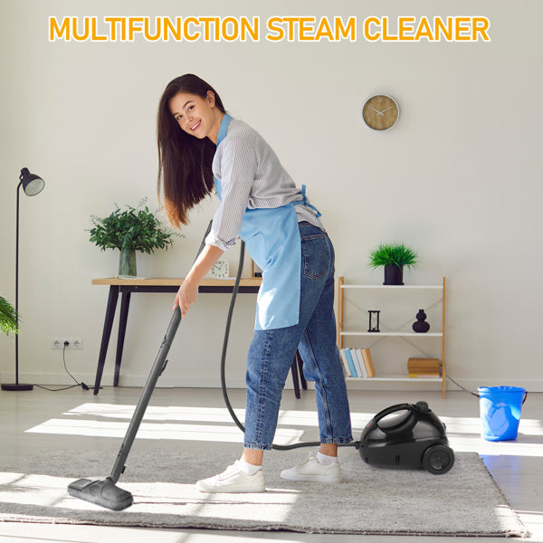 American Standard VSC28A Steam Cleaner 110V 1500W With 13 Accessories Aluminum Maximum Capacity 1200ML Continuous Operation